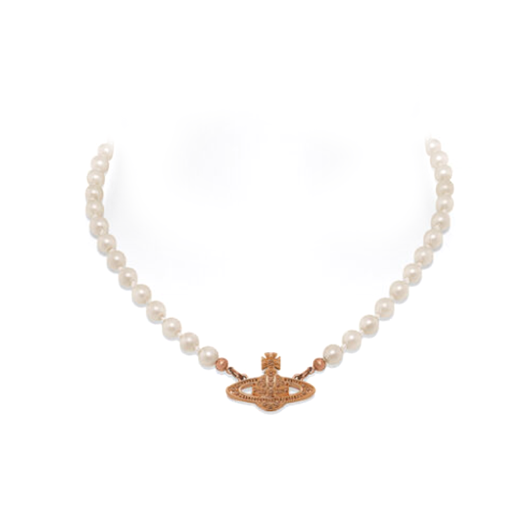 Vivienne Westwood Brass Necklaces Women's Gold