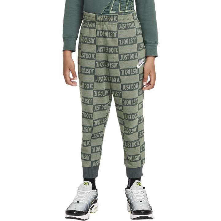 Nike Nike Knitted Sweatpants Oil Green Children Aged 3 7 Years Old