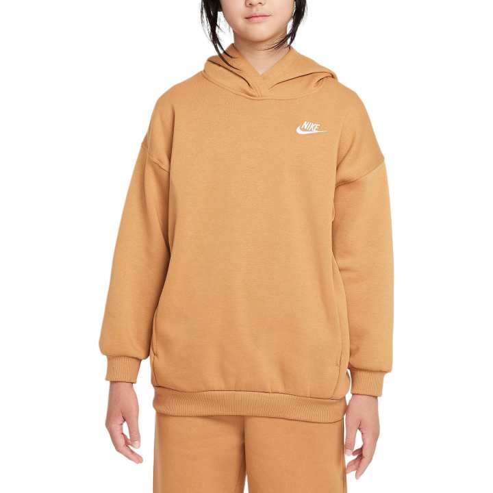 Nike Nike Sweatshirt Sportswear Club Linen/White Teenagers