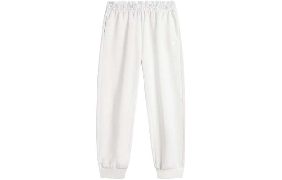 Li-Ning Li Ning Sports Life Collection Knitted Sweatpants Women's Ivory