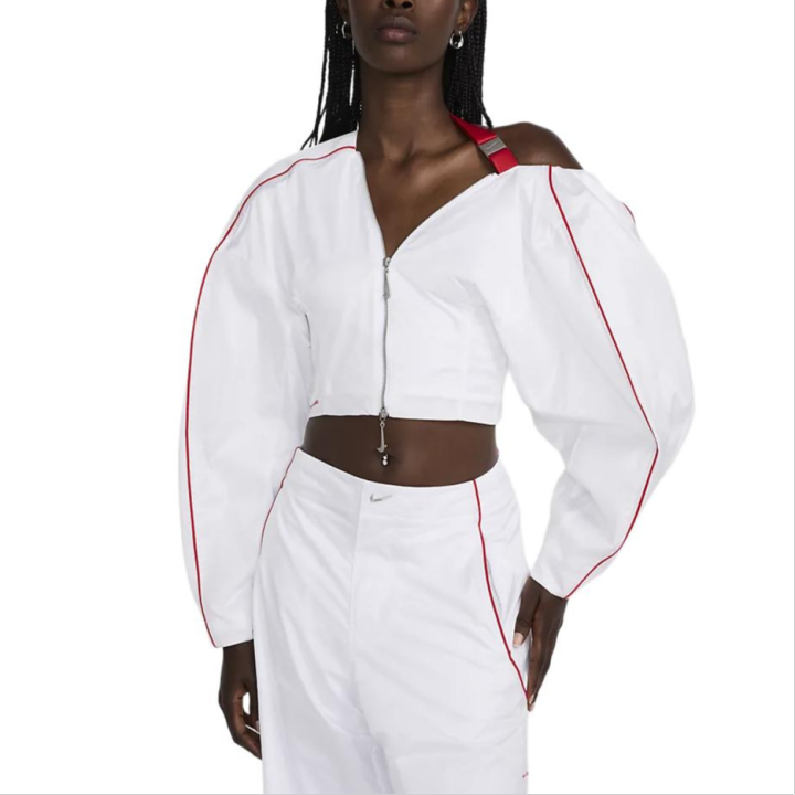 Nike Jacquemus X Nike Short Asymmetrical Jacket Asia Sizing White