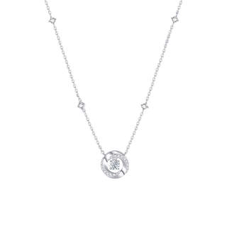 CHOW TAI SENG 925 Sterling Silver Necklaces Women's
