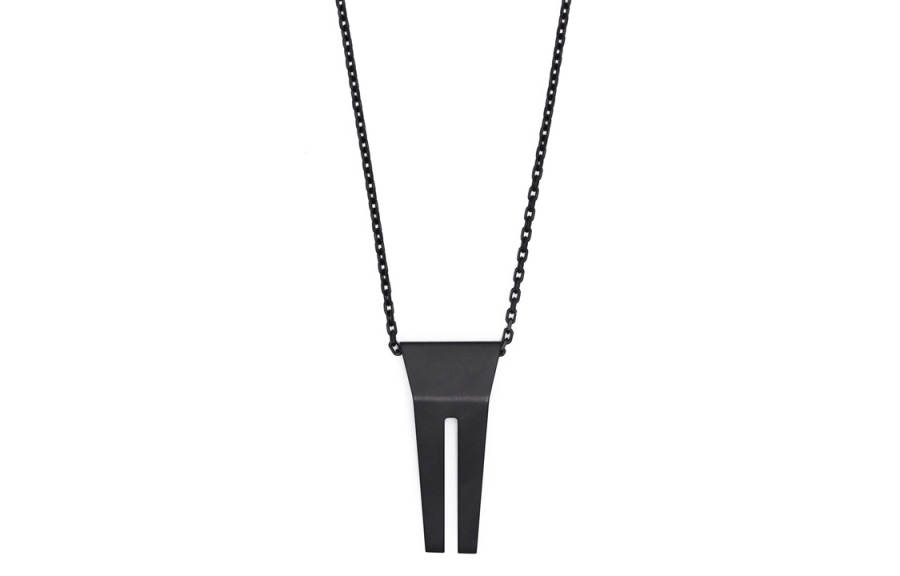 Rick Owens Drkshdw Open Trunk charm necklace