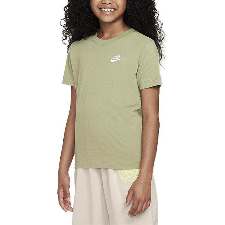 Nike Nike Sportswear T Shirt Oil Green Teenagers