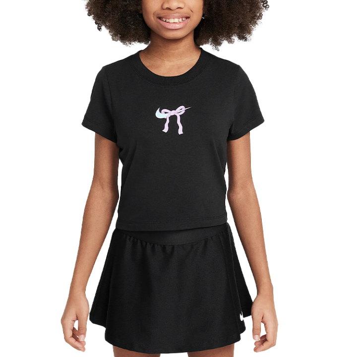 Nike Nike Sportswear T Shirt Black Teenagers