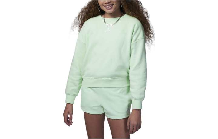 Jordan Jordan Icon Play Sweatshirt Kids' Light Green
