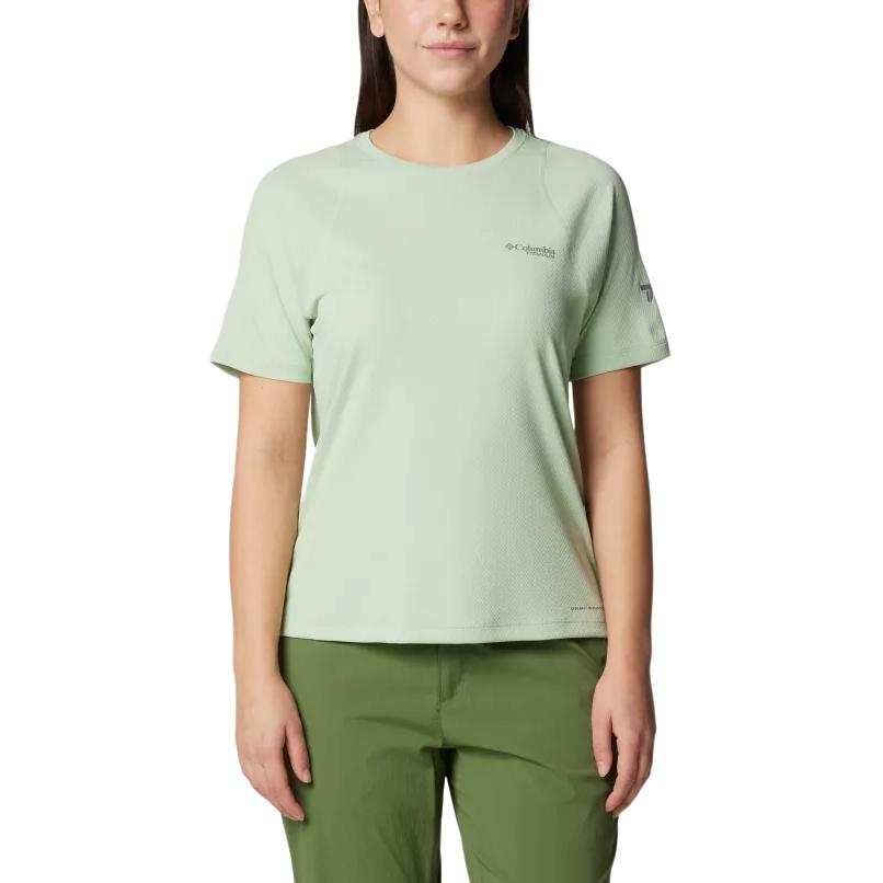 Columbia Summit Valley Raglan Sleeve T Shirt Women's Green