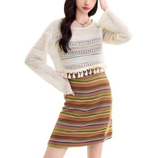 SANFU Three Blessings Skirt Set Women's
