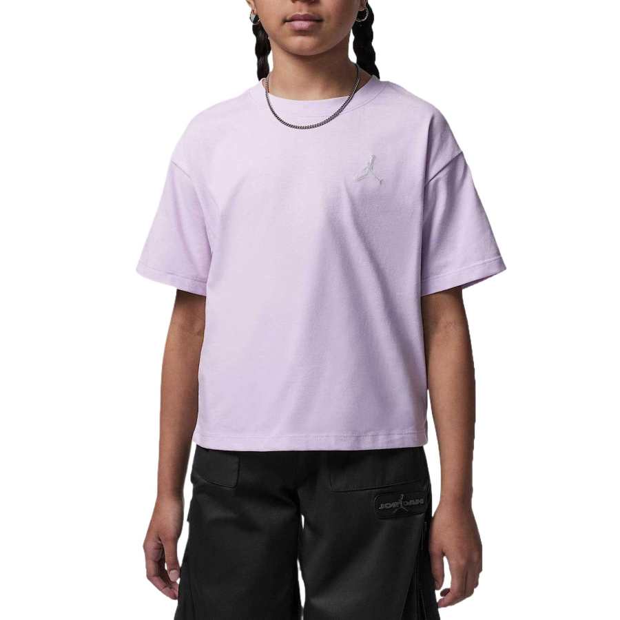 Jordan Jordan BrooklynEssentials T Shirt SS25 Purple Teenagers