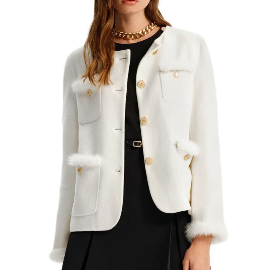 KARL LAGERFELD / Karl Lagerfeld Jeans Jackets & Coats Women's White