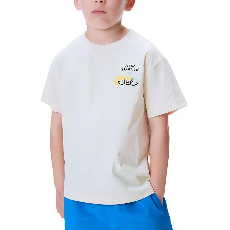New Balance New Balance Kids T Shirts Crew Neck Moderate