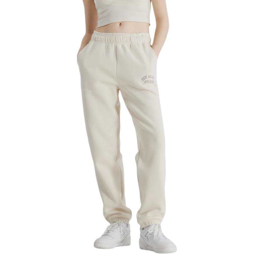 New Balance New Balance Graphic Fleece Jogger Knitted Sweatpants Women's Linen