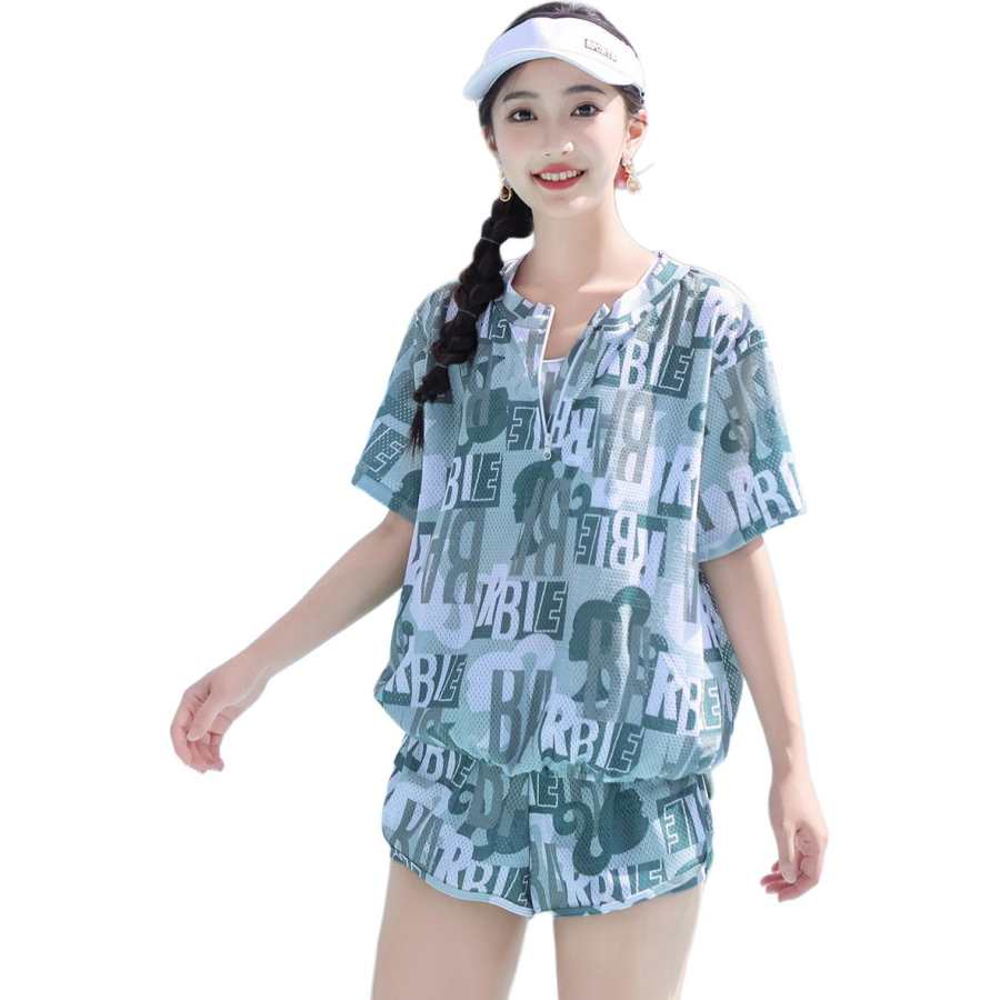 Barbie Two Piece Swimsuit Women's