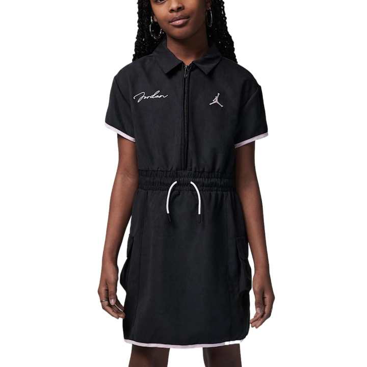 Jordan Jordan Grade School Dresses Lapel Moderate Short