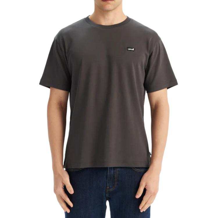 Levis Levis T Shirts Men's Gray Crew Neck Moderate