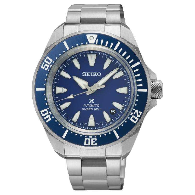 SEIKO 200m Waterproof Automatic Mechanical Movement Stainless Steel Strap Watch 41.7mm Men's Watches