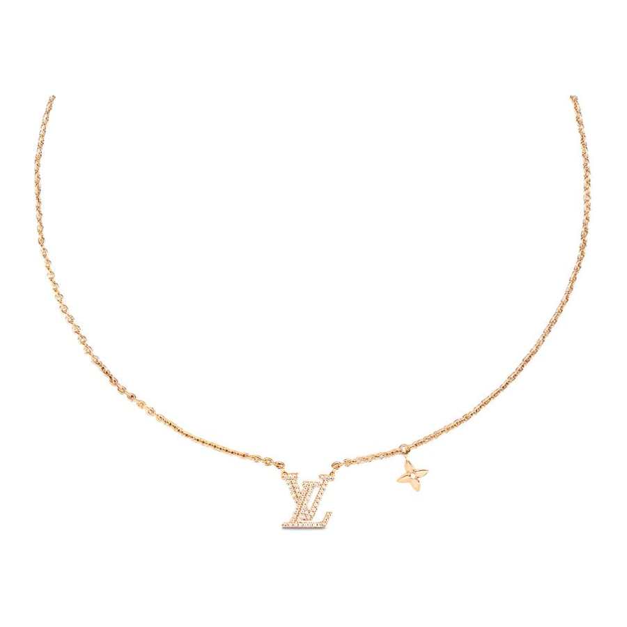 LOUIS VUITTON ICONIC Necklaces Women's Rose Gold