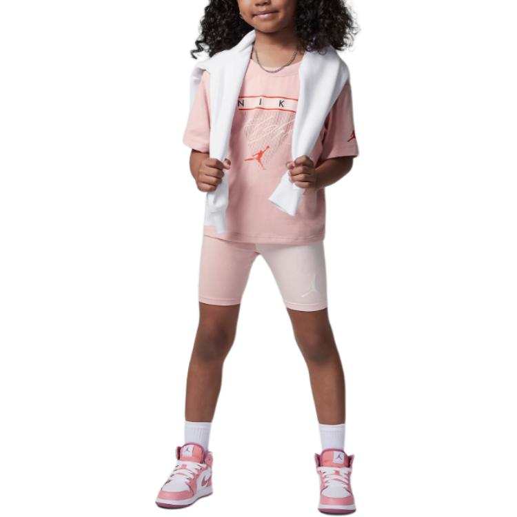Jordan Jordan Casual Sportswear Pink Children Aged 3 7 Years Old
