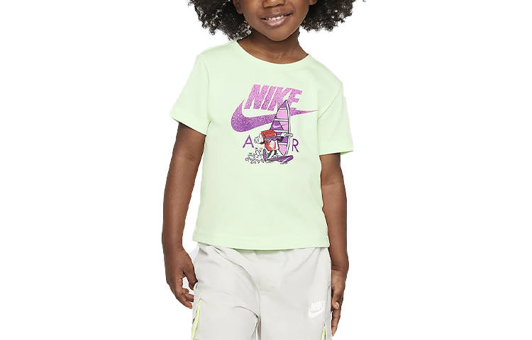 Nike Nike T Shirt Air Windsurfing Vapor Green Infant And Toddler