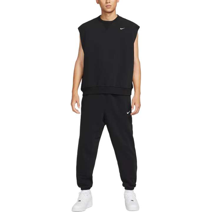 Nike Nike Dri Fit Tank Tops Men's Black/Light Ivory White Crew Neck Moderate Other