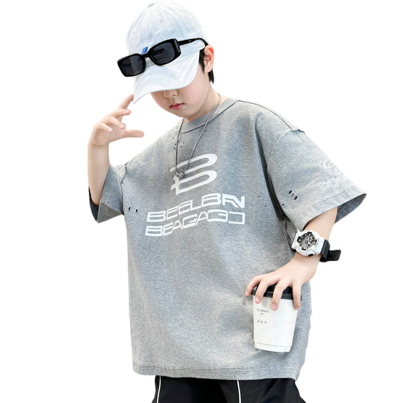 Lanza Lanza Kids T Shirts Crew Neck Moderate