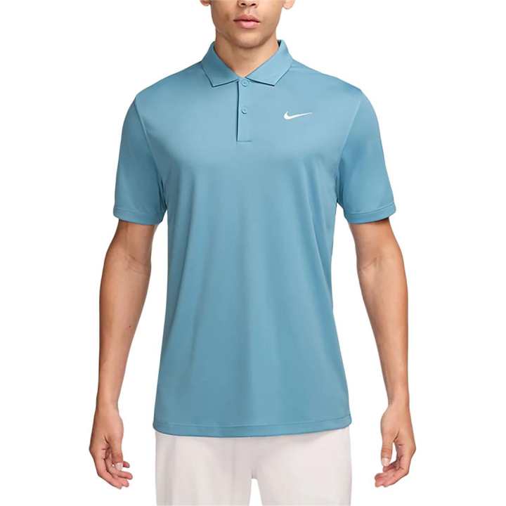 Nike Nike Polo Shirts Men's Cerulean Polo Collar Moderate Other