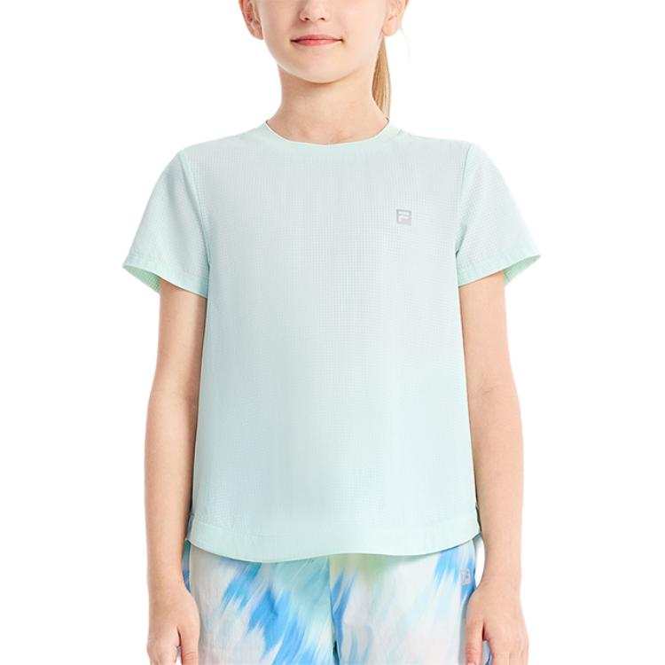 FILA KIDS T Shirt Light Mugwort Green Teenagers