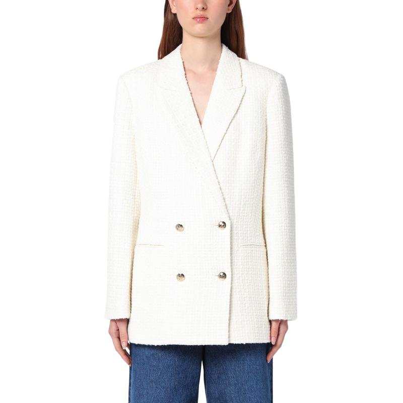 Anine Bing Business Suit Coat Women's White