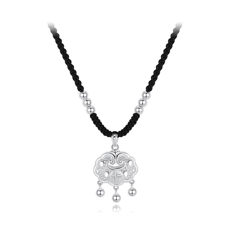 YINCHIE YINCHIE 999 Fine Silver Material Sterling Silver Necklaces Kids'
