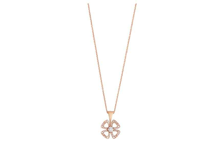 BVLGARI Fiorever Diamond Necklaces Unisex