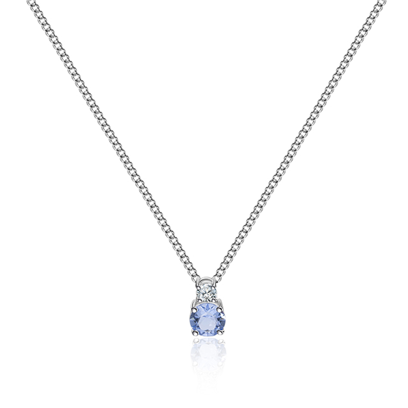 Givenchy Givenchy Alloy Crystal Necklaces Women's Blue
