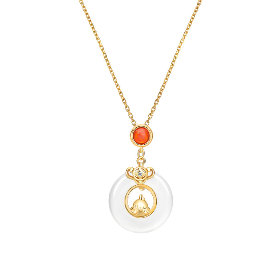 Lao Feng Xiang 925 Sterling Silver Necklaces Women's