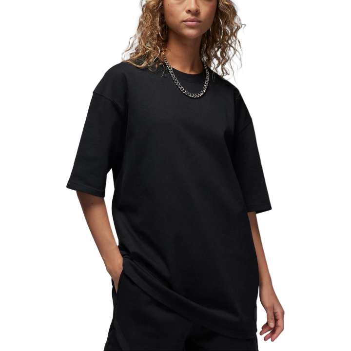 Jordan Jordan ESSENTIALS Drop Shoulder Sleeve T Shirt Women's Black