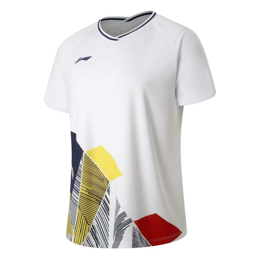 Li-Ning Li Ning Badminton Jerseys Men's V Neck Moderate