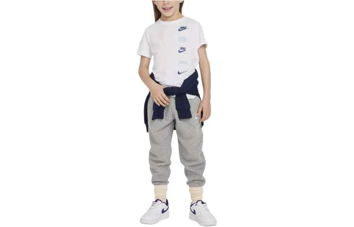 Nike Nike T Shirt Kids' Apparel Graphic T Shirt White Kids'