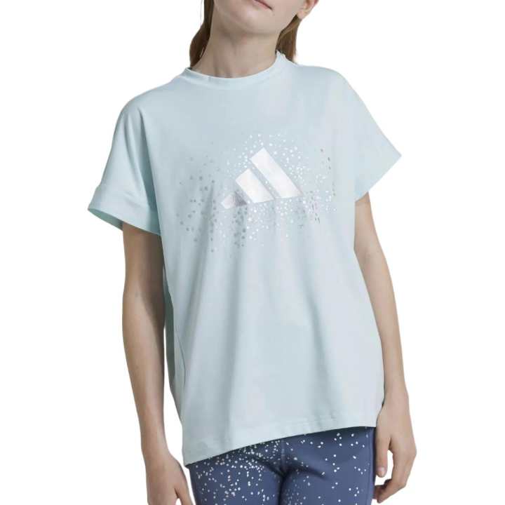 Adidas Adidas T Shirt Light Blue Kids'
