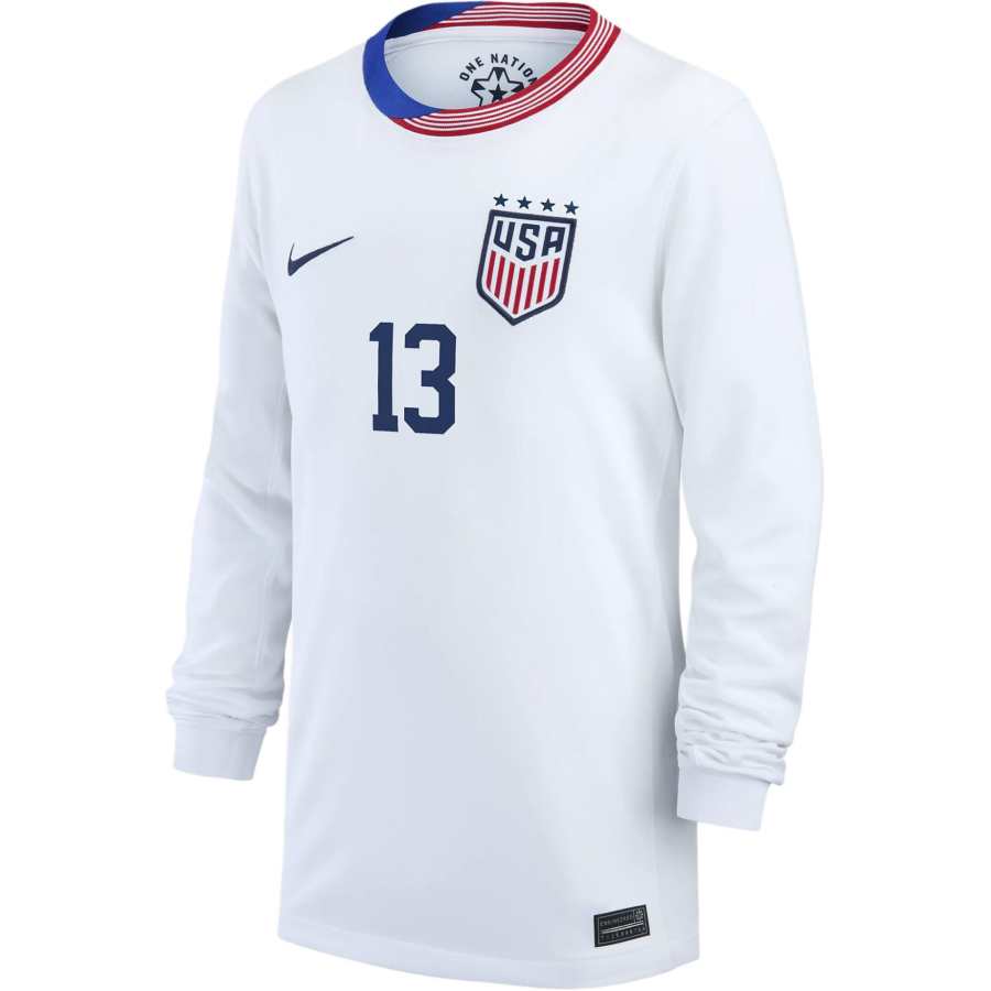 Nike Nike United States Soccer Olympic Collection T Shirt White Kids'