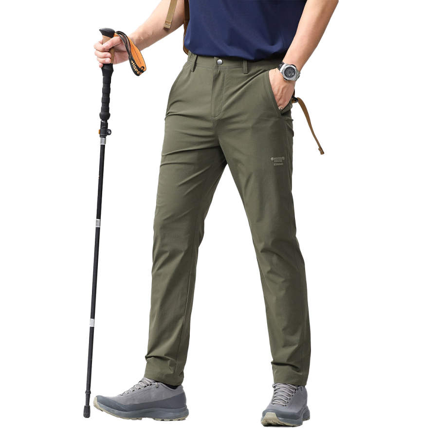 Jeep Casual Pants Men's Thin Straight Fit Pants