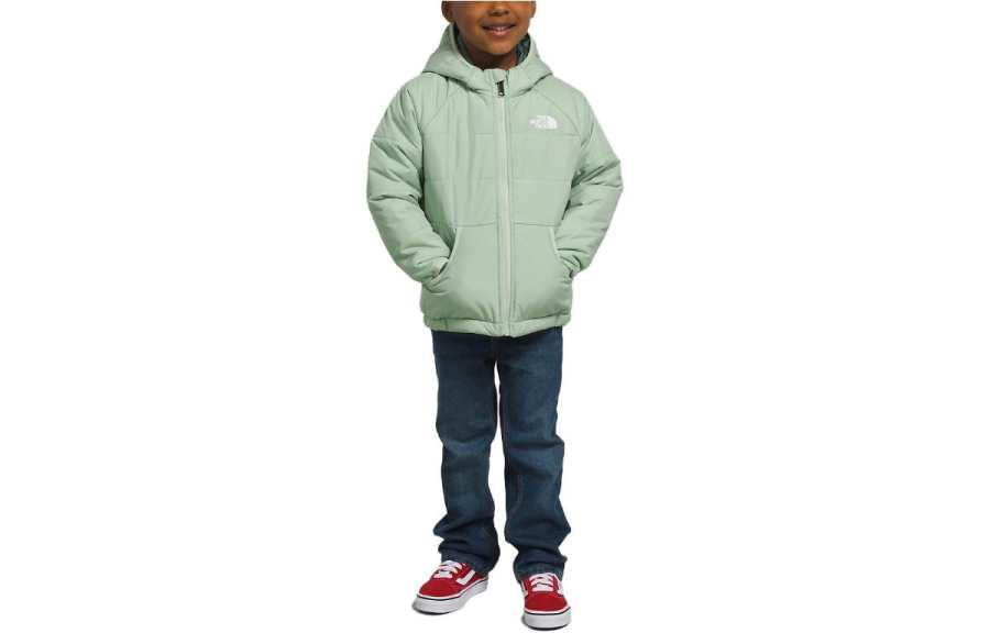 THE NORTH FACE Reversible Perrito Hooded Jacket Jackets & Coats Kids' Green