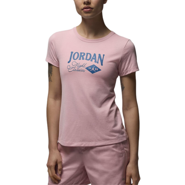 Jordan Jordan T Shirt Women's Pink Glaze