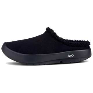 OOFOS Abrasion Resistant Closed Toe Slippers Women's Black
