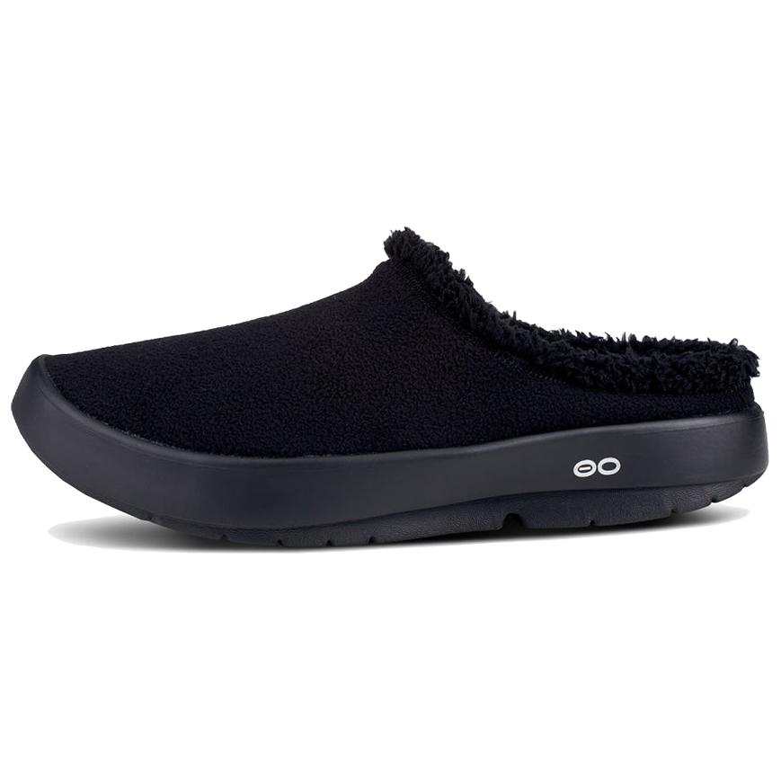 OOFOS Abrasion Resistant Closed Toe Slippers Women's Black