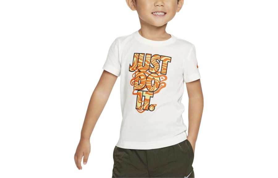 Nike Nike T Shirt Kids' Apparel Toddler Graphic T Shirt White Infant And Toddler