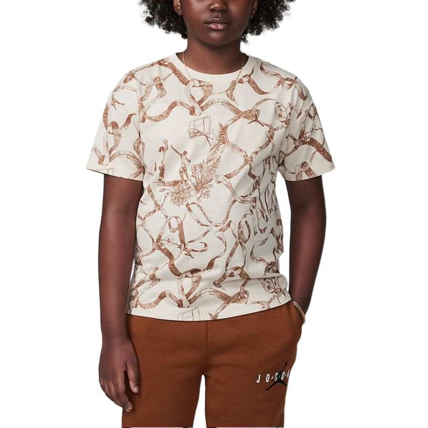Jordan Jordan Brooklynn T Shirt Light Brown Teenagers