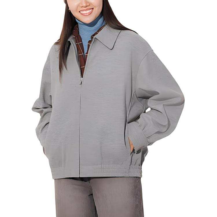 UNIQLO Jackets & Coats Women's Smoke Gray