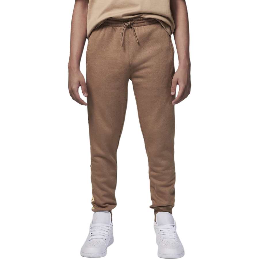 Jordan Jordan Full Length Pants MJ Flight MVP Big Kids' Fleece Pants Bronze Brown Teenagers