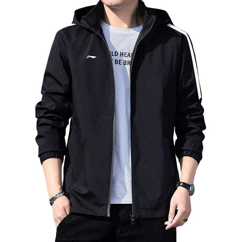 Li-Ning Li Ning Sports Life Collection Jackets & Coats Men's Black