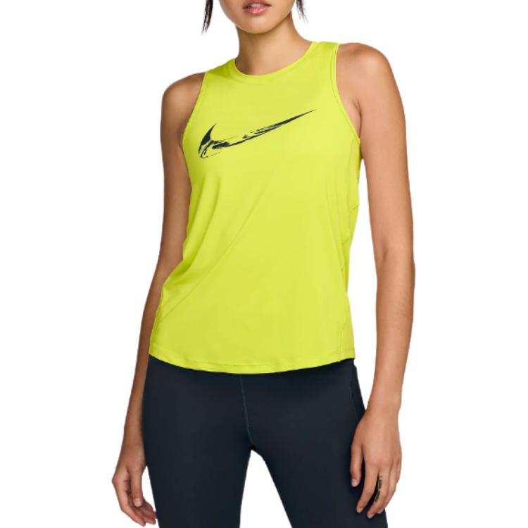 Nike Nike Running Tank Top Women's Bright Color Cactus/Arsenal Marine Blue