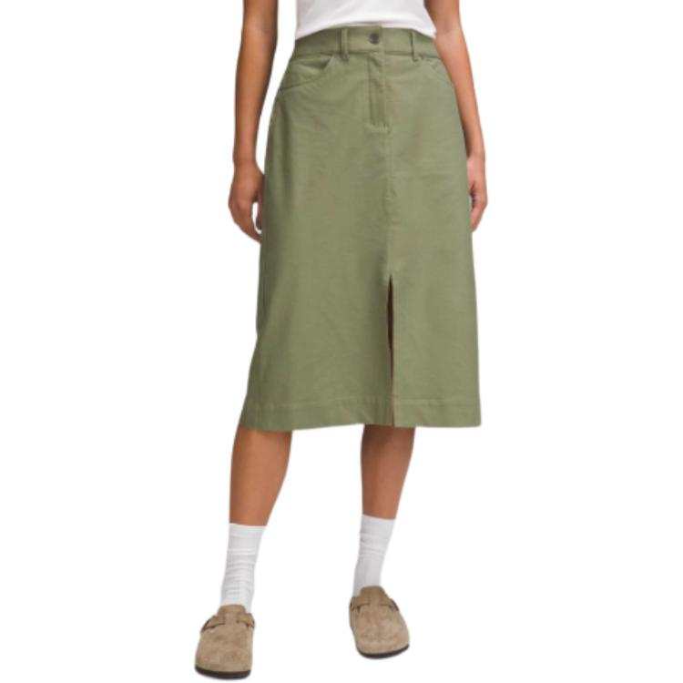 Lululemon SS24 City Sleek Light Casual Long Skirt Women's