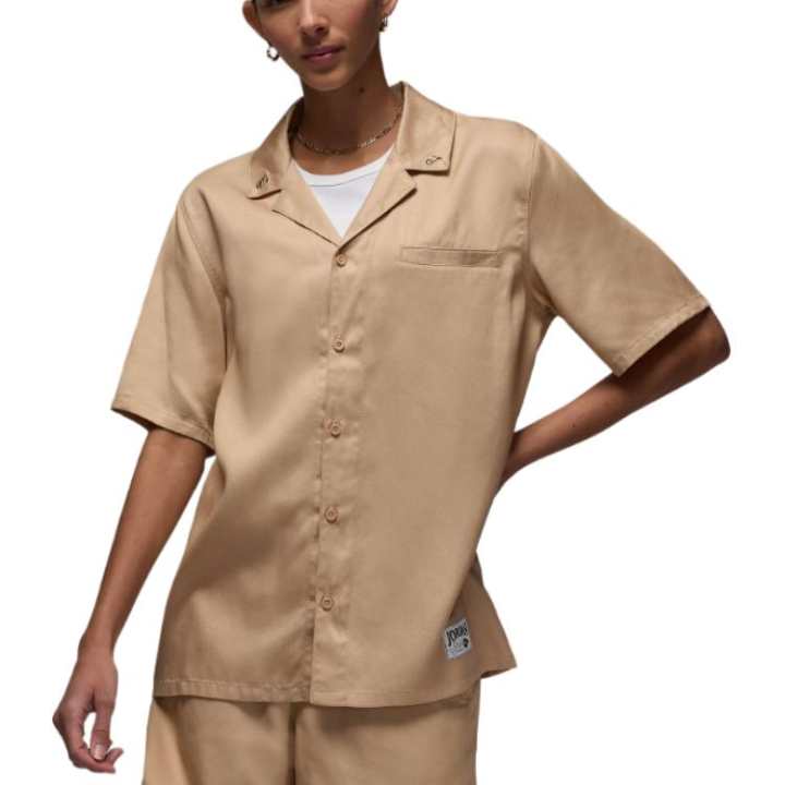 Jordan Jordan Shirts Women's Brown Lapel Moderate Other